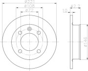 8DD 355 100-171 HELLA PAGID nezařazený díl 8DD 355 100-171 HELLA PAGID