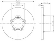 8DD 355 100-221 HELLA PAGID nezařazený díl 8DD 355 100-221 HELLA PAGID