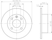 8DD 355 100-541 HELLA PAGID nezařazený díl 8DD 355 100-541 HELLA PAGID