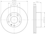 8DD 355 100-551 HELLA PAGID nezařazený díl 8DD 355 100-551 HELLA PAGID