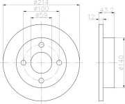 8DD 355 101-171 HELLA PAGID nezařazený díl 8DD 355 101-171 HELLA PAGID