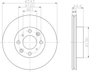 8DD 355 101-921 HELLA PAGID nezařazený díl 8DD 355 101-921 HELLA PAGID