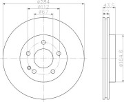 8DD 355 102-961 HELLA PAGID nezařazený díl 8DD 355 102-961 HELLA PAGID