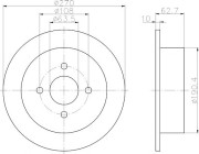 8DD 355 103-441 HELLA PAGID brzdový kotúč 8DD 355 103-441 HELLA PAGID