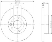 8DD 355 105-561 HELLA PAGID nezařazený díl 8DD 355 105-561 HELLA PAGID