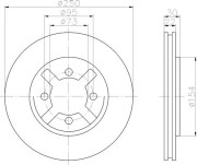 8DD 355 106-331 HELLA PAGID nezařazený díl 8DD 355 106-331 HELLA PAGID