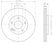 8DD 355 106-921 HELLA PAGID nezařazený díl 8DD 355 106-921 HELLA PAGID