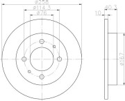 8DD 355 109-061 nezařazený díl HELLA PAGID