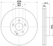 8DD 355 109-421 HELLA PAGID nezařazený díl 8DD 355 109-421 HELLA PAGID