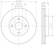 8DD 355 110-411 HELLA PAGID nezařazený díl 8DD 355 110-411 HELLA PAGID