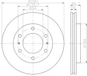 8DD 355 110-671 nezařazený díl HELLA PAGID