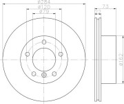 8DD 355 111-211 HELLA PAGID nezařazený díl 8DD 355 111-211 HELLA PAGID