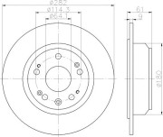 8DD 355 114-441 HELLA PAGID nezařazený díl 8DD 355 114-441 HELLA PAGID