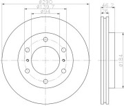 8DD 355 114-571 HELLA PAGID nezařazený díl 8DD 355 114-571 HELLA PAGID