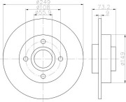 8DD 355 114-731 nezařazený díl HELLA PAGID