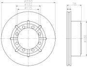 8DD 355 117-611 nezařazený díl HELLA PAGID