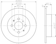 8DD 355 118-121 nezařazený díl HELLA PAGID