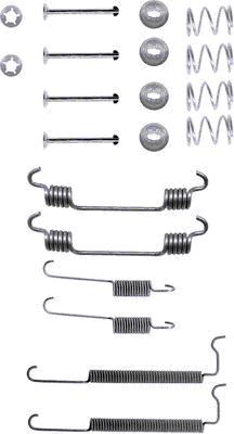 8DZ 355 200-251 HELLA PAGID sada príslużenstva brzdovej čeľuste 8DZ 355 200-251 HELLA PAGID