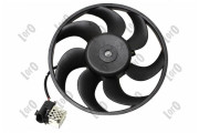 037-014-0017 ABAKUS ventilátor chladenia motora 037-014-0017 ABAKUS