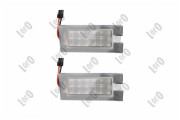 L23-210-0004LED Osvětlení poznávací značky Tuning / Accessory Parts ABAKUS