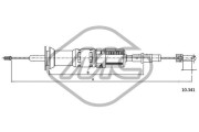 83627 Tazne lanko, ovladani spojky Metalcaucho