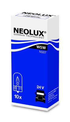 N507 NEOLUX Žárovka pomocná W5W 24V N507-ks NEOLUX®