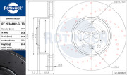 RT 20344HP-GL T3 Brzdový kotouč ROTINGER