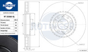 RT 20366-GL Brzdový kotouč ROTINGER