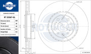 RT 20367-GL ROTINGER brzdový kotúč RT 20367-GL ROTINGER