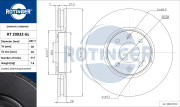RT 20032-GL ROTINGER brzdový kotúč RT 20032-GL ROTINGER