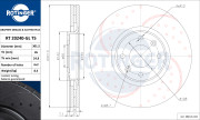 RT 20240-GL T5 ROTINGER brzdový kotúč RT 20240-GL T5 ROTINGER