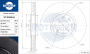 RT 20240-GL ROTINGER brzdový kotúč RT 20240-GL ROTINGER