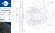 RT 20269-GL T6 ROTINGER brzdový kotúč RT 20269-GL T6 ROTINGER