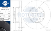 RT 20344HP-GL ROTINGER brzdový kotúč RT 20344HP-GL ROTINGER
