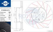 RT 20345-GL T6 ROTINGER brzdový kotúč RT 20345-GL T6 ROTINGER
