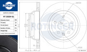 RT 20354-GL ROTINGER brzdový kotúč RT 20354-GL ROTINGER