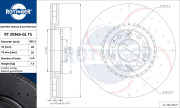 RT 20366-GL T5 ROTINGER brzdový kotúč RT 20366-GL T5 ROTINGER