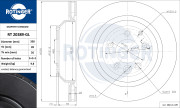 RT 20389-GL ROTINGER brzdový kotúč RT 20389-GL ROTINGER
