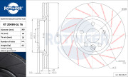 RT 20484-GL T6 Brzdový kotouč ROTINGER