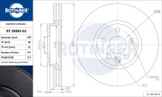 RT 20484-GL Brzdový kotouč ROTINGER