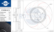 RT 20485-GL T5 ROTINGER brzdový kotúč RT 20485-GL T5 ROTINGER