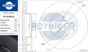 RT 20720-GL ROTINGER brzdový kotúč RT 20720-GL ROTINGER