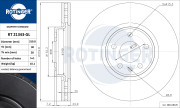 RT 21343-GL ROTINGER brzdový kotúč RT 21343-GL ROTINGER