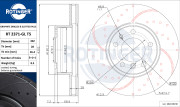 RT 2371-GL T5 ROTINGER brzdový kotúč RT 2371-GL T5 ROTINGER