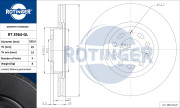 RT 2964-GL ROTINGER brzdový kotúč RT 2964-GL ROTINGER