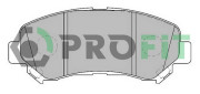 5000-2011 PROFIT sada brzdových platničiek kotúčovej brzdy 5000-2011 PROFIT