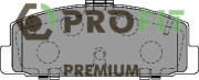 5005-1721 PROFIT sada brzdových platničiek kotúčovej brzdy 5005-1721 PROFIT