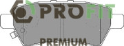 5005-1882 PROFIT sada brzdových platničiek kotúčovej brzdy 5005-1882 PROFIT