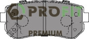 5005-1956 PROFIT sada brzdových platničiek kotúčovej brzdy 5005-1956 PROFIT