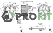 1860-0001 vnitřní ventilátor PROFIT